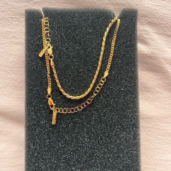 Double Rope Chain Necklace - Picture 4 of 4